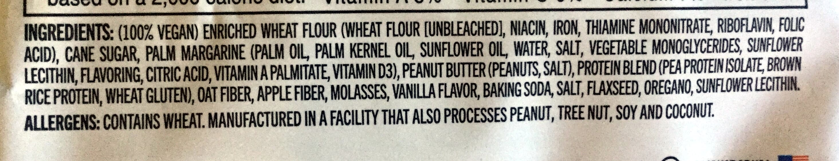 LLC. The Complete Cookie Peanut Butter packshot