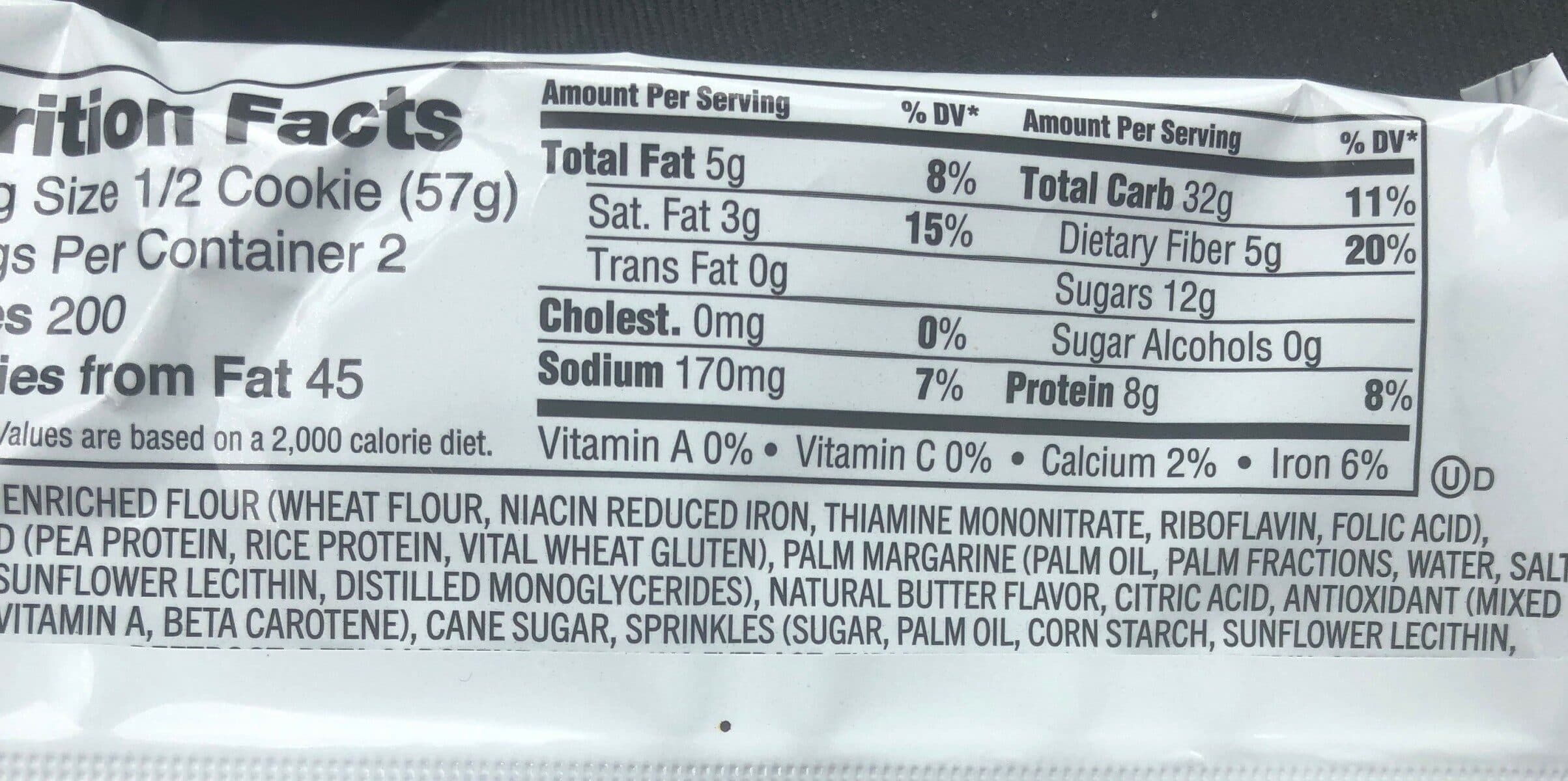 Lenny & Larry's The Complete Cookie Birthday Cake packshot