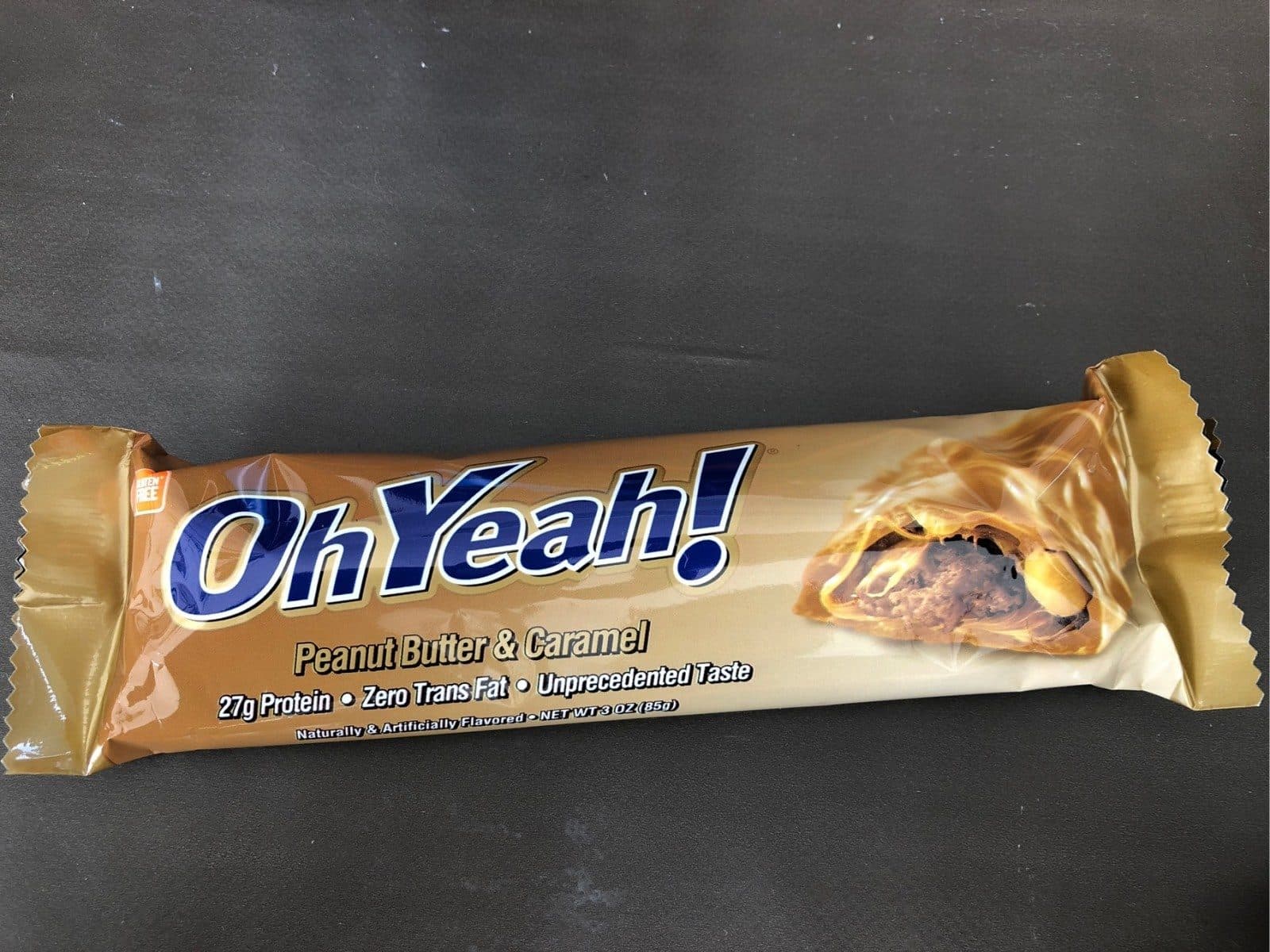 Oh Yeah ! Oh Yeah! Energy Bar Peanut Butter & Caramel packshot