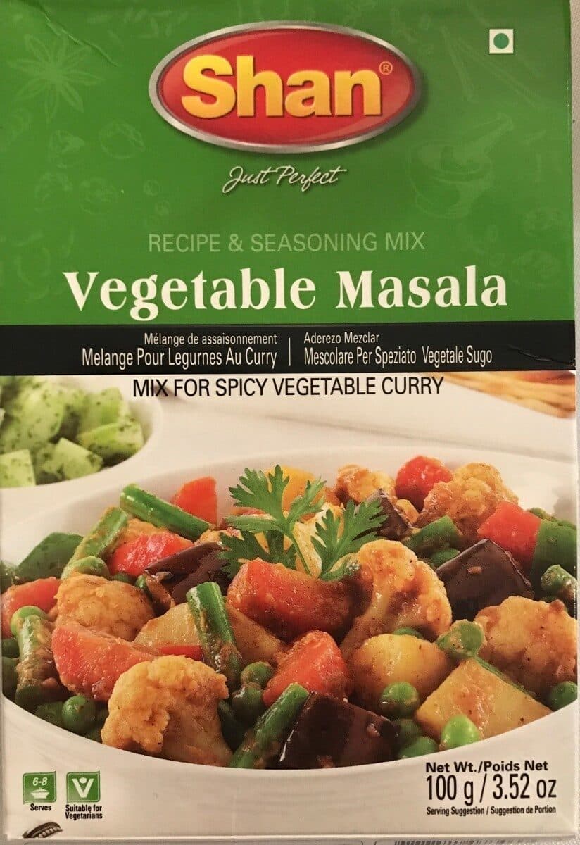 Open Food Facts Vegetable curry mix packshot