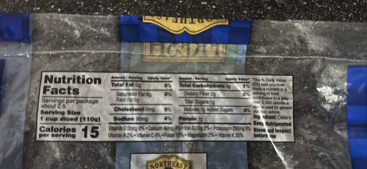 Fresh Celery Heart packshot
