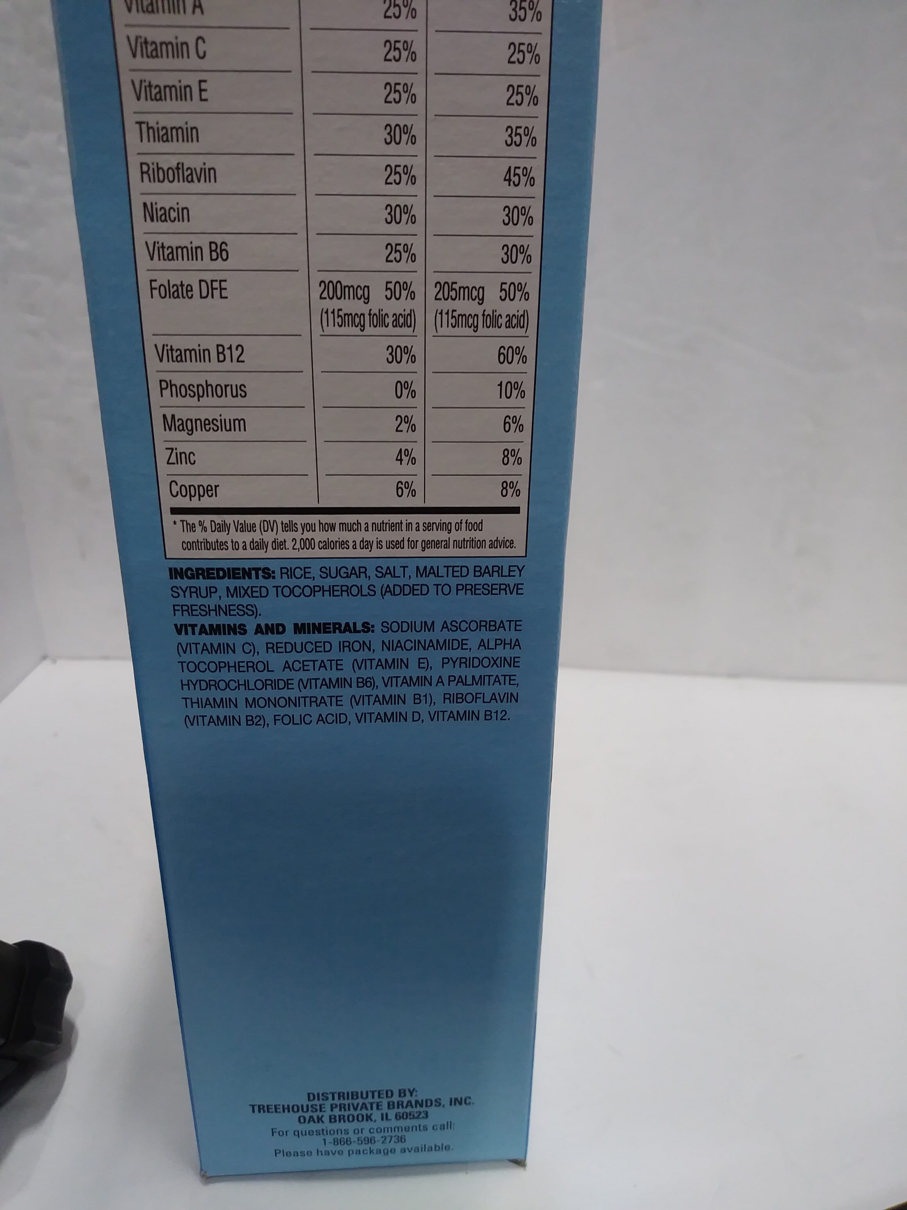 Ralston Foods Crisp rice packshot