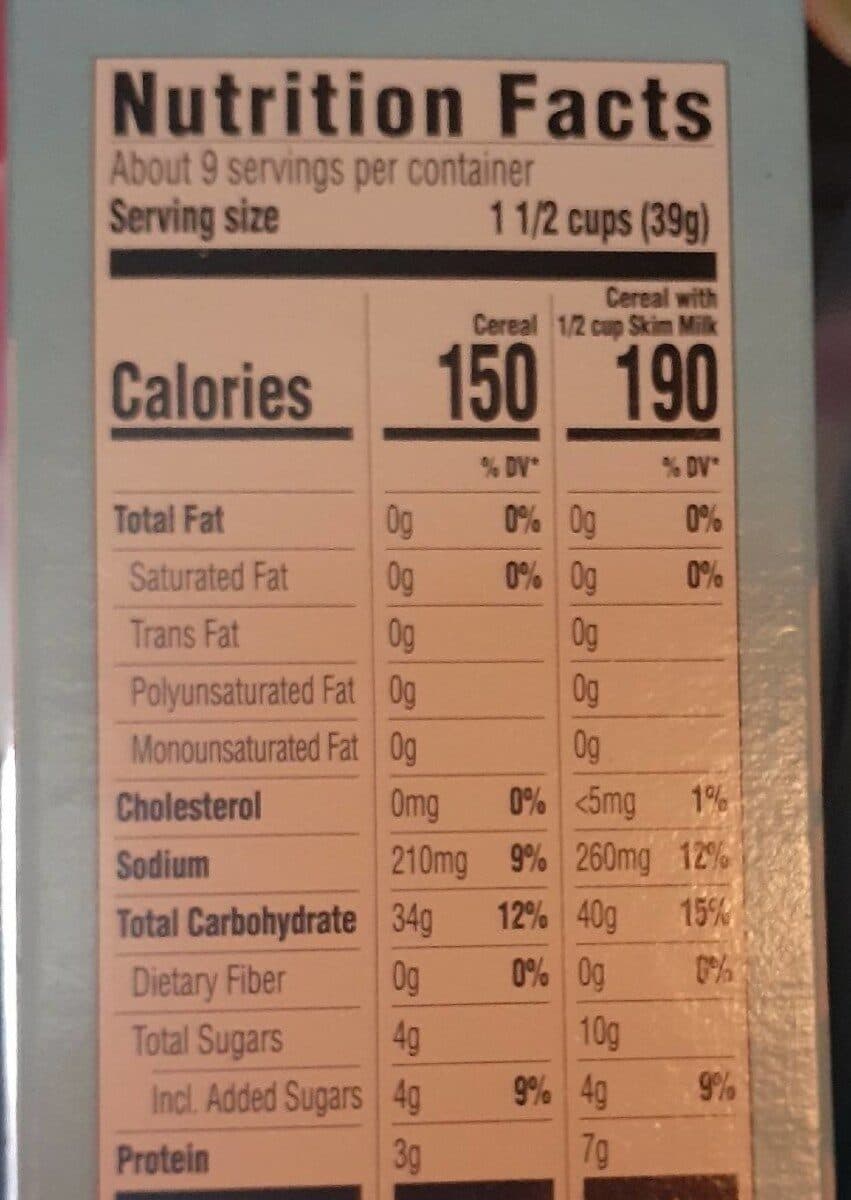 Ralston Foods Crisp rice packshot