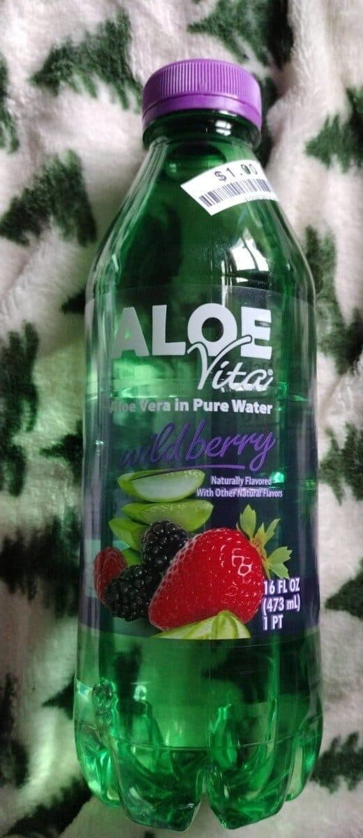 Mr. Beverages Old Time Cocktail Mixes Aloe Vera in Pire Water Wild Berry packshot