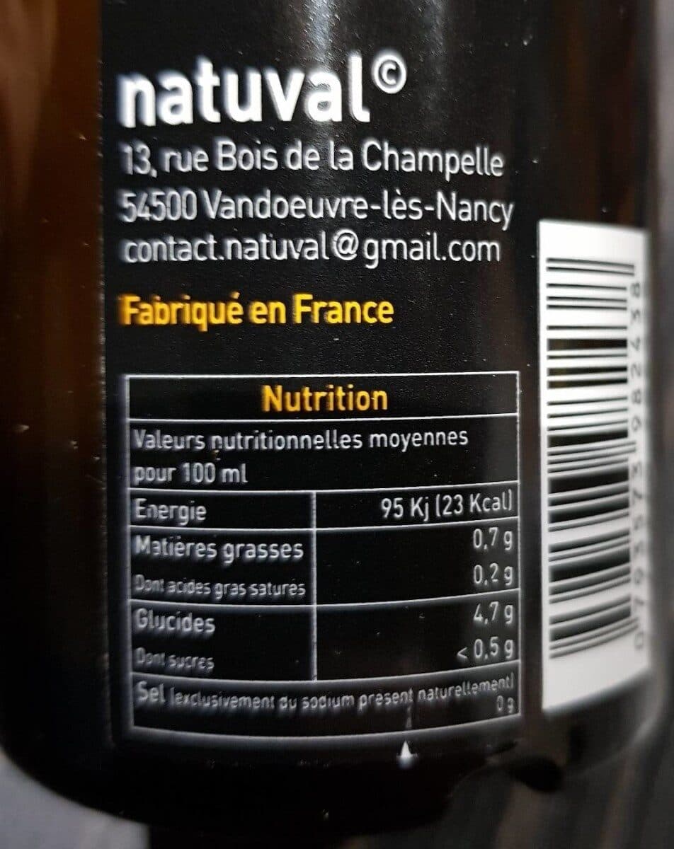 Natuval Jus De Curcuma Bio - 250 ML - Natuval packshot
