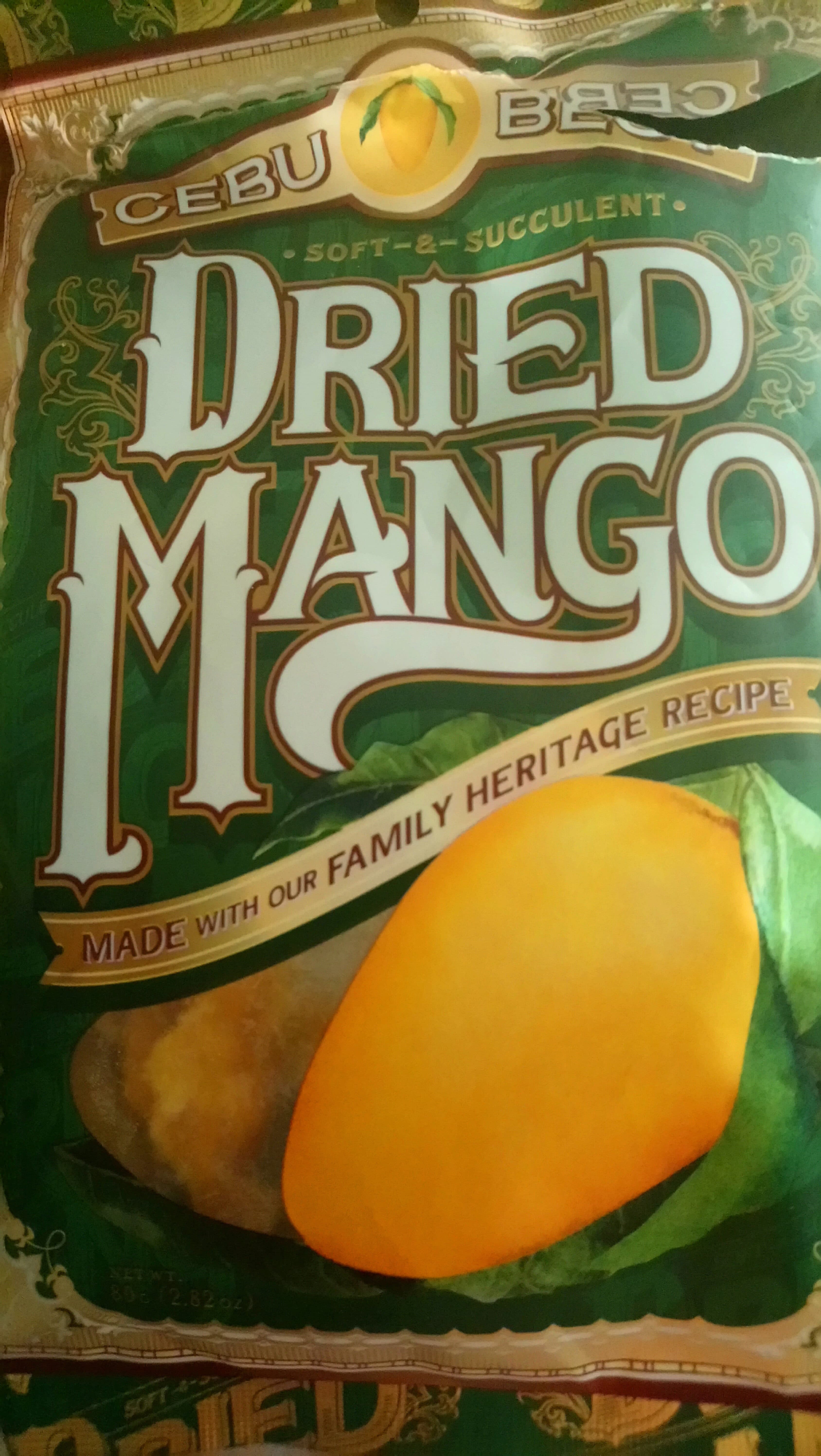 Cebus Best Dried mango packshot