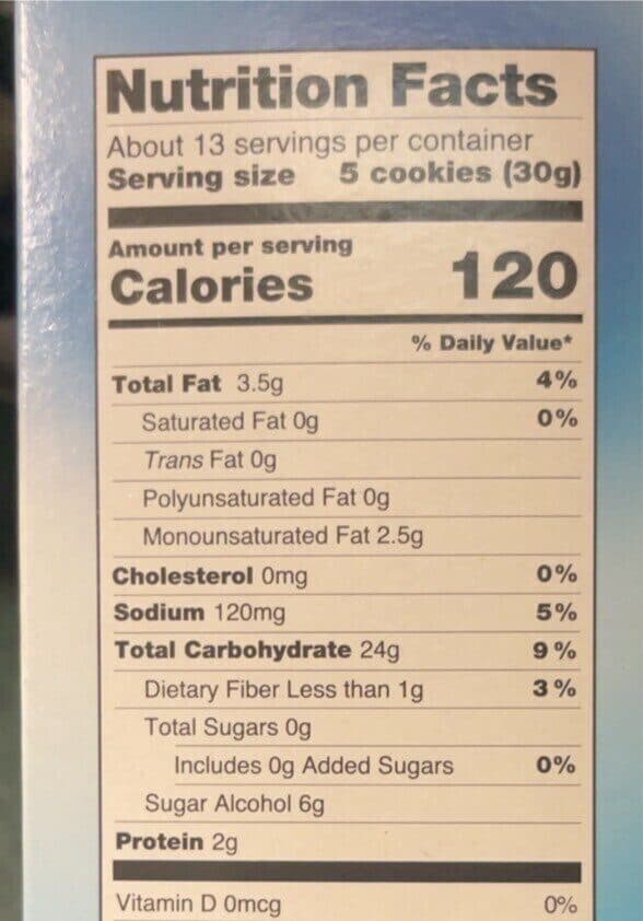 Gullón Sugar Free Maria Cookies packshot