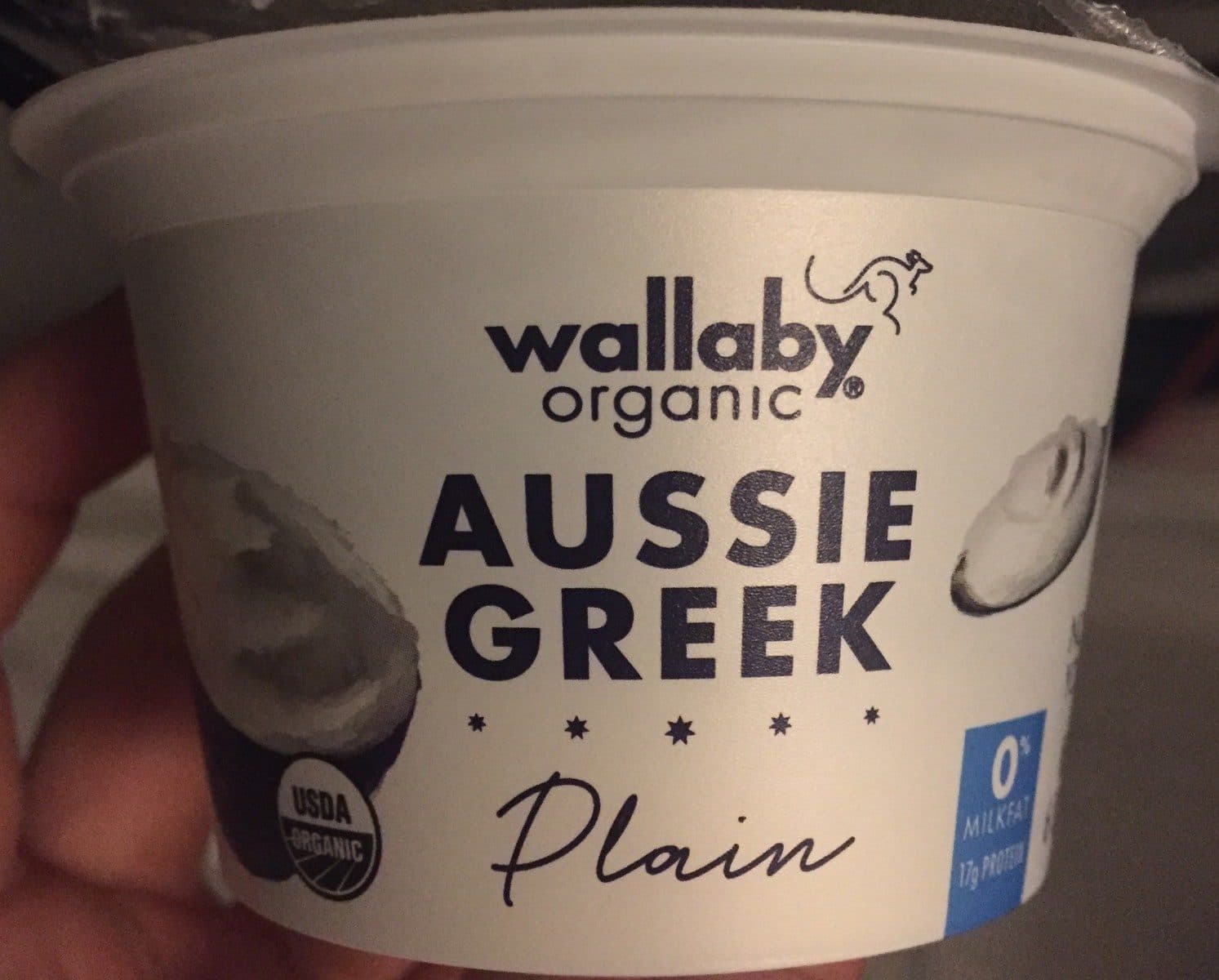 Wallaby Organic Wallaby organic, plain nonfat yogurt packshot
