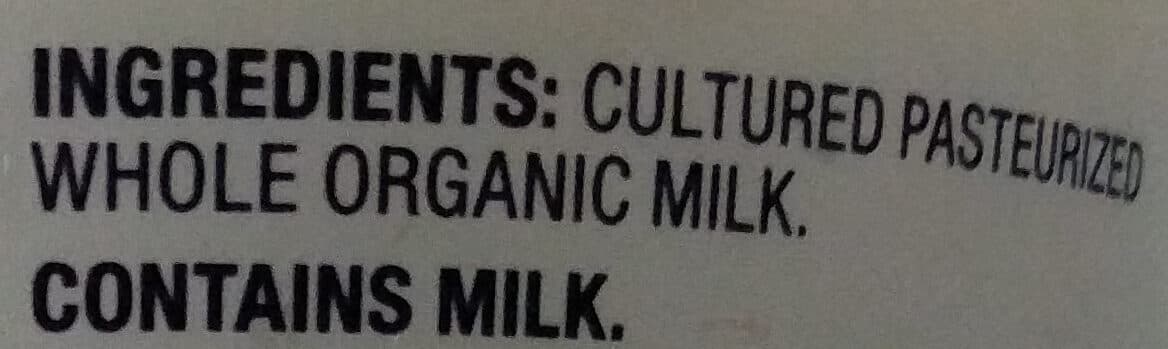 wallaby organic WHOLE MILK YOGURT PLAIN packshot