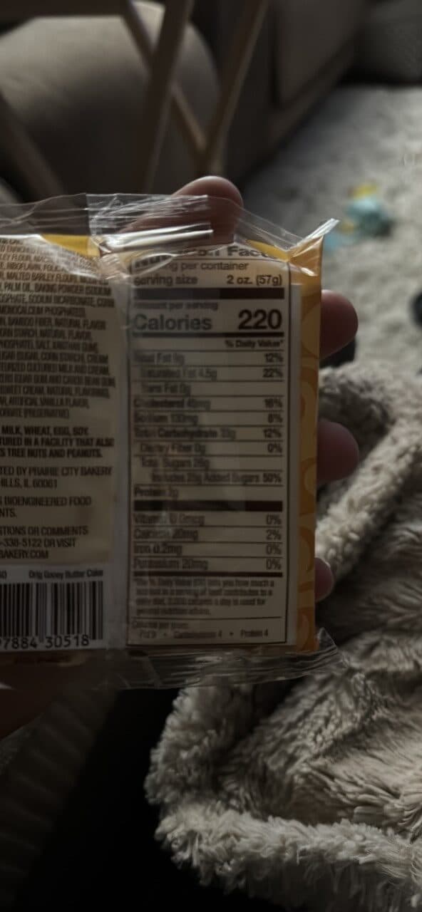 Prairie City Bakery Ooey Gooey Butter Cake packshot