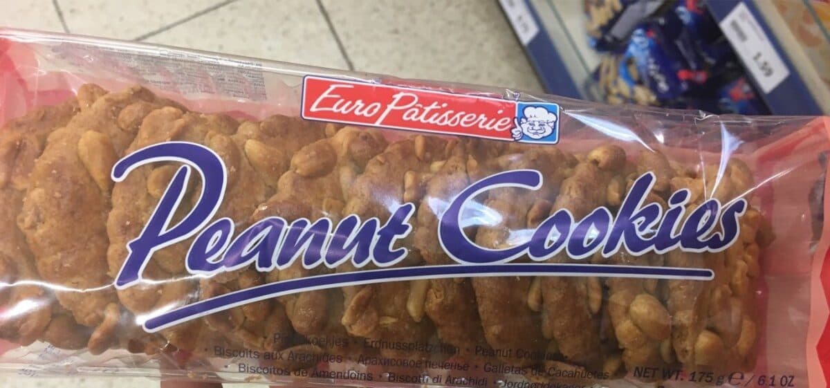 Open Food Facts Peanut cookies packshot