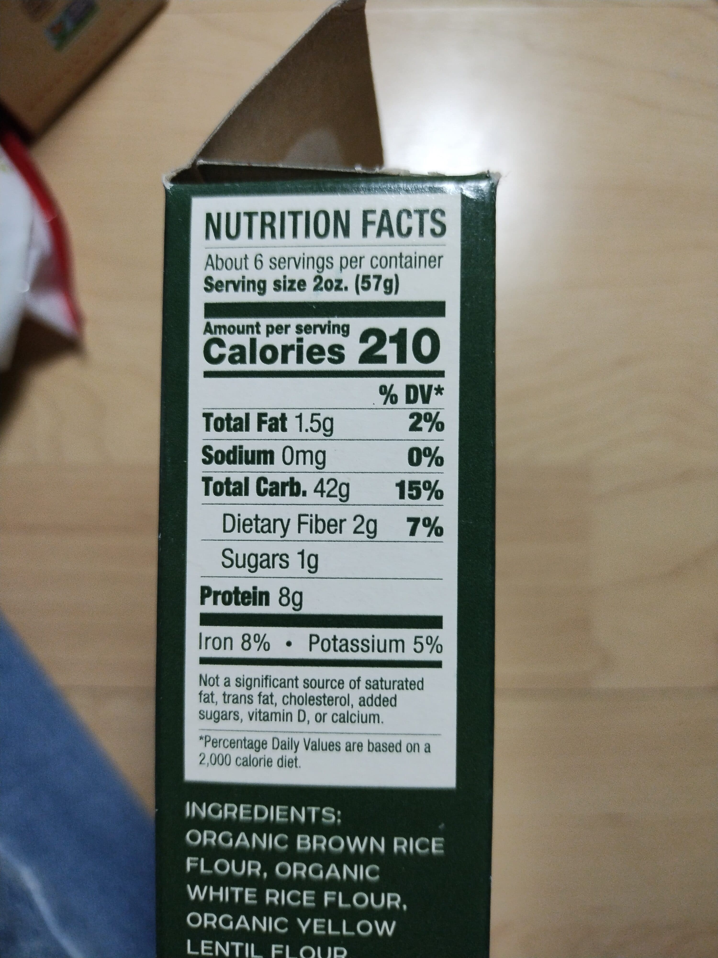 Bionaturae Gluten Free Rice & Lentil Elbows packshot