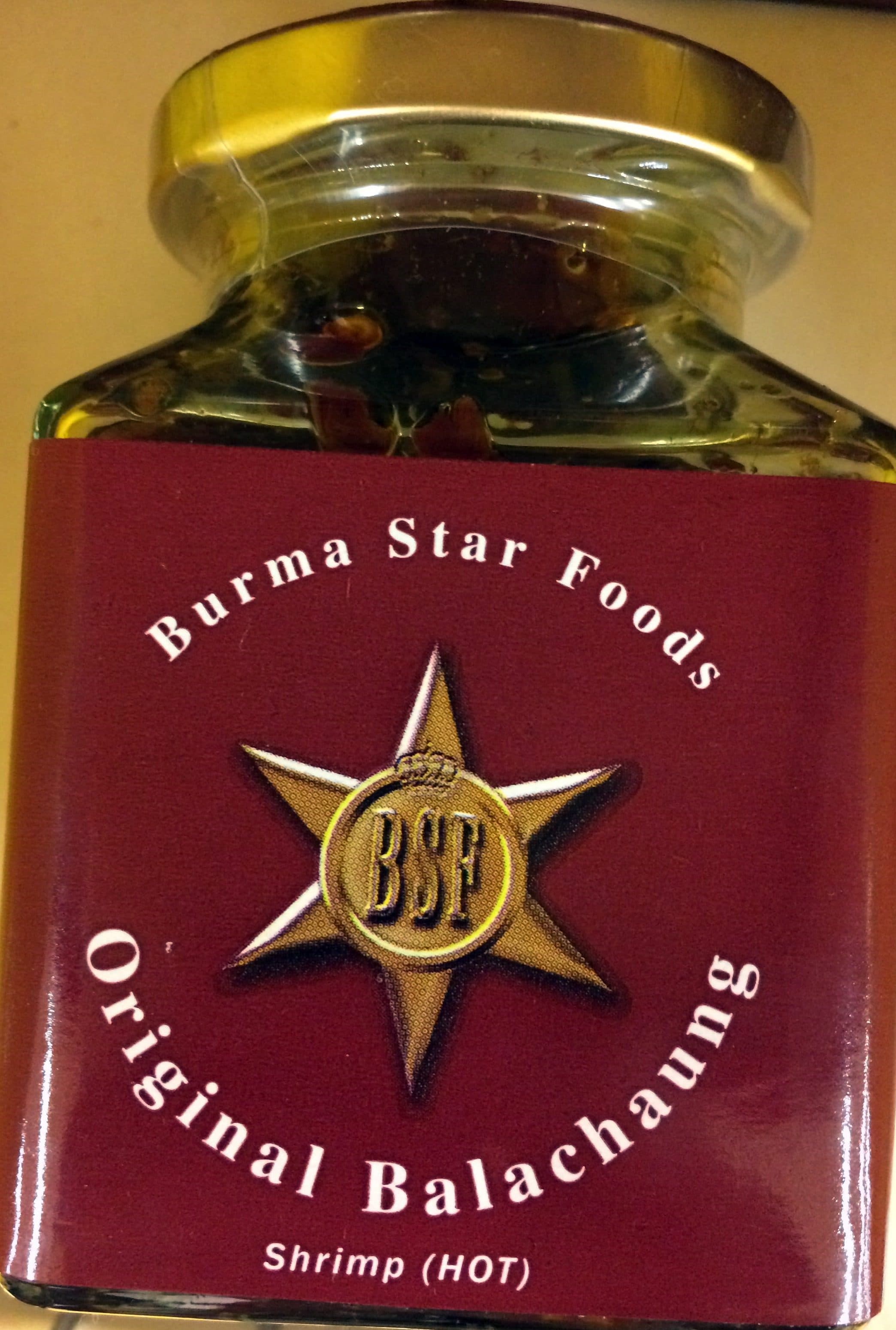 Burma star foods Original balachaung - Shrimp (hot) packshot