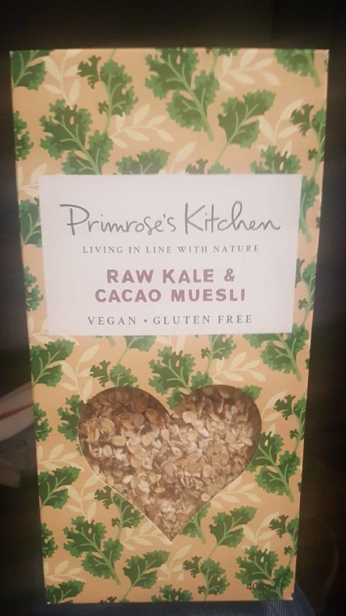 Open Food Facts Raw kale & Cacao muesli packshot