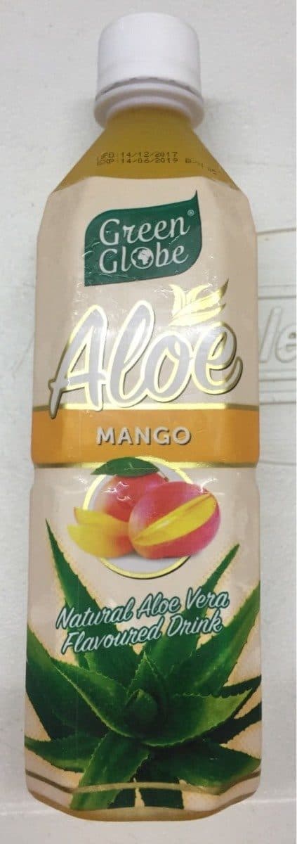 Open Food Facts Green Globe Mango Aloe Drink packshot