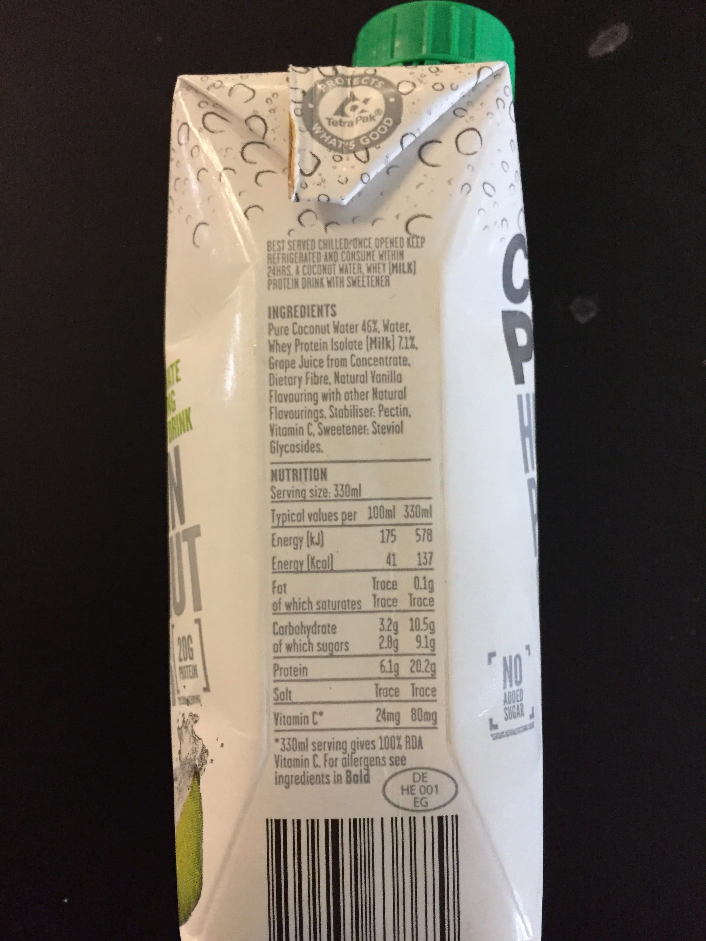 Cocopro Coco Pro High Protein Coconut Water packshot
