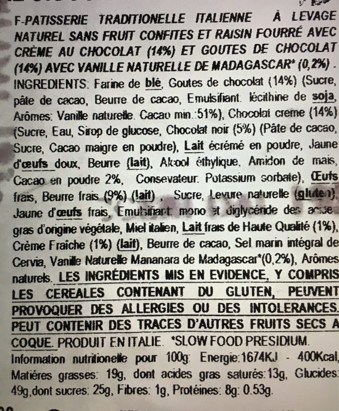 Loison Panettone Regal Cioccolato packshot