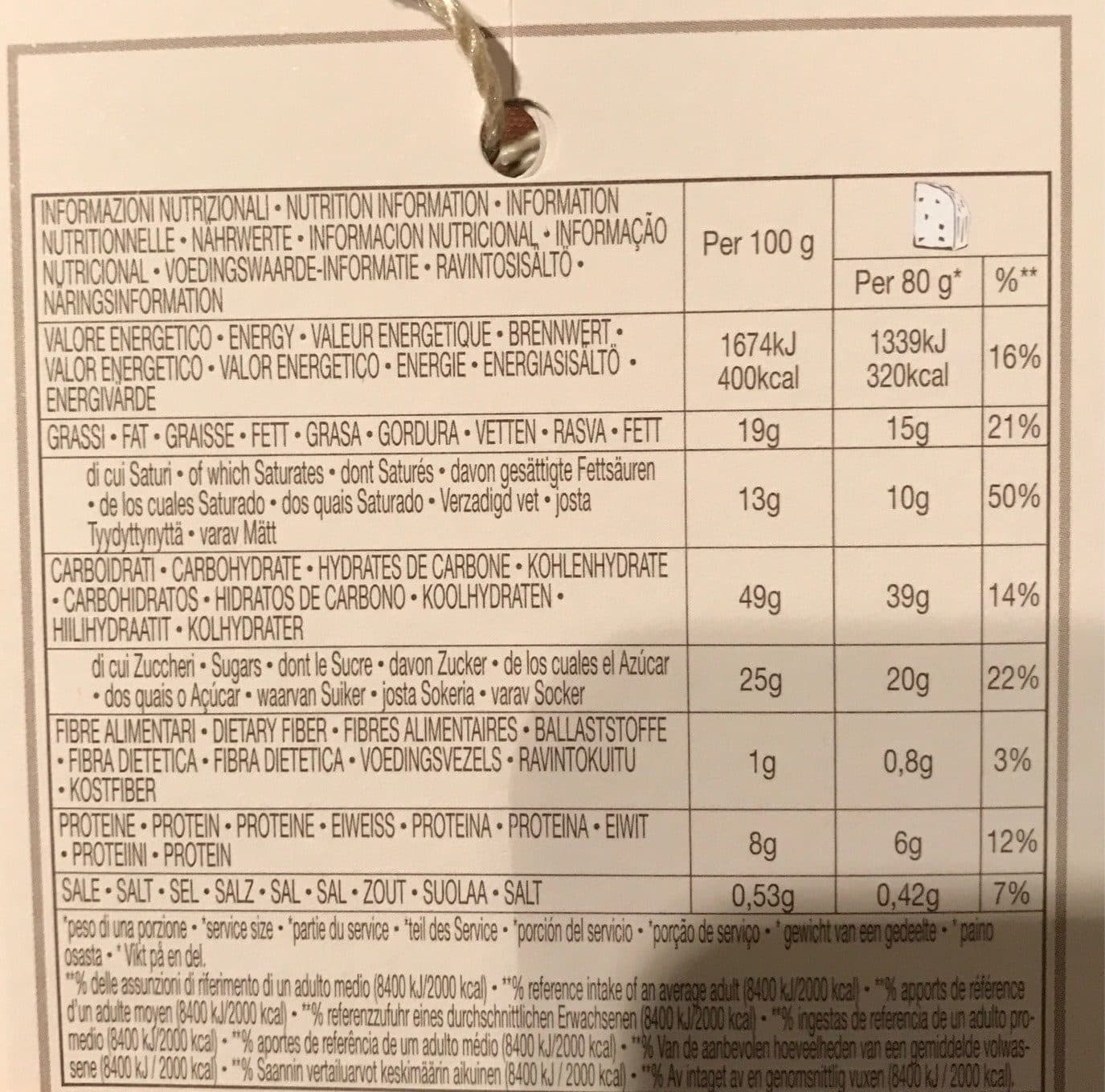 Loison Loison Panettone Genesi - Regal Cioccolato (600 G) packshot