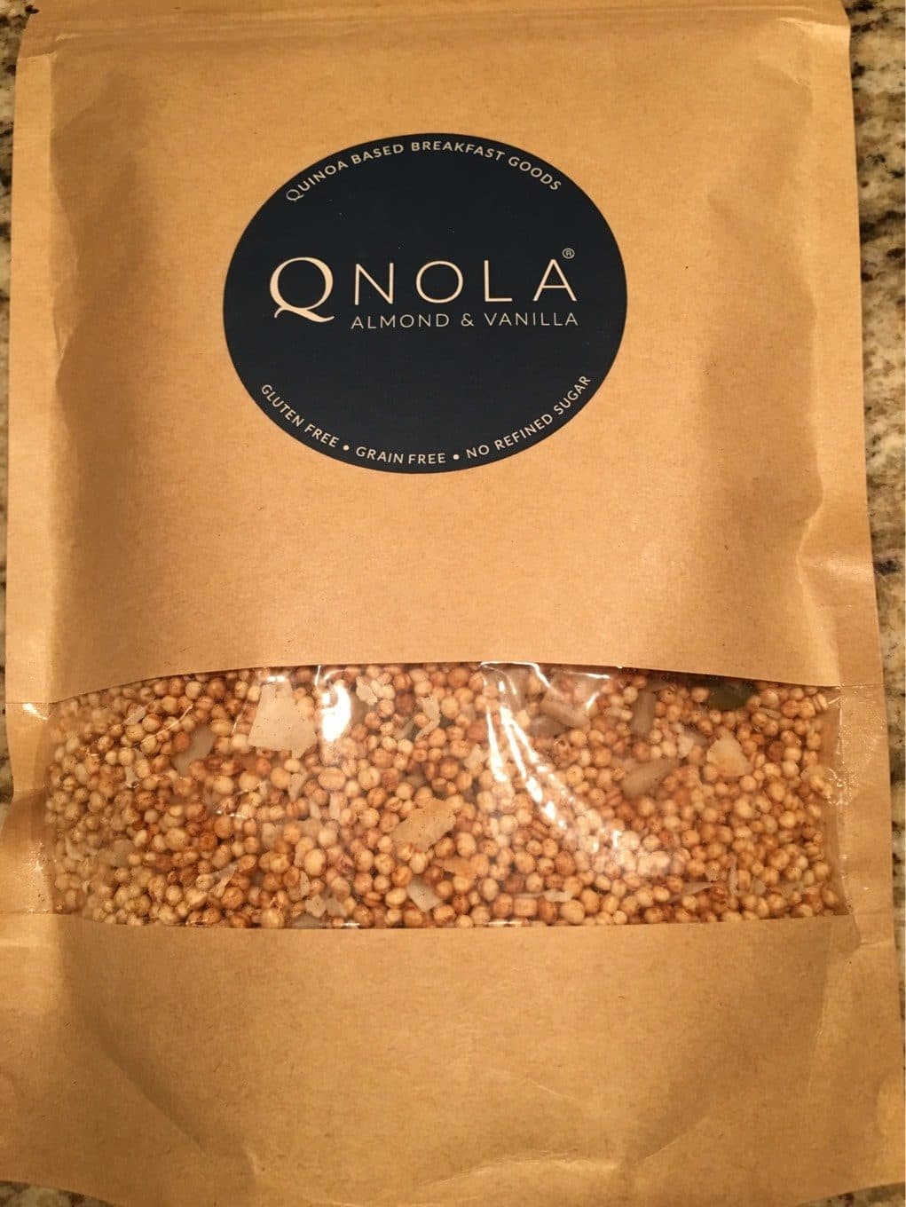 Qnola Qnola Almond & Vanilla Quinoa Granola packshot