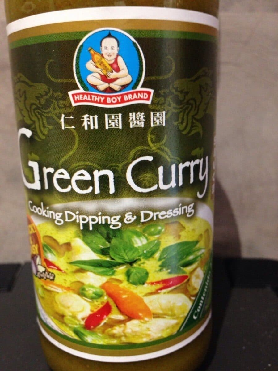 Healthy Boy Brand Green curry packshot