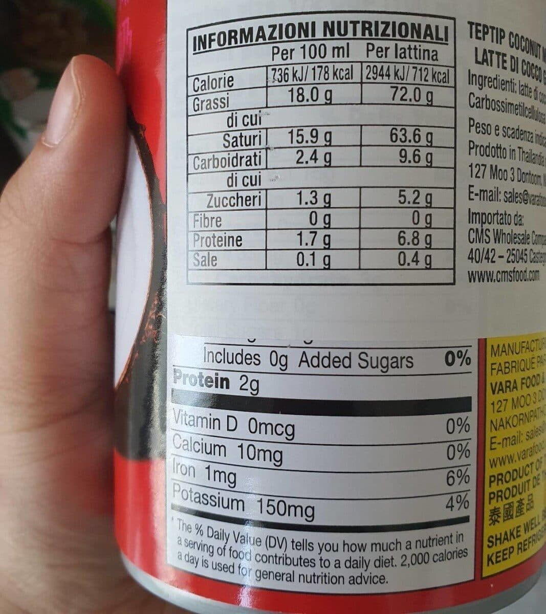 Teptip Tep Tip Coconut Milk packshot