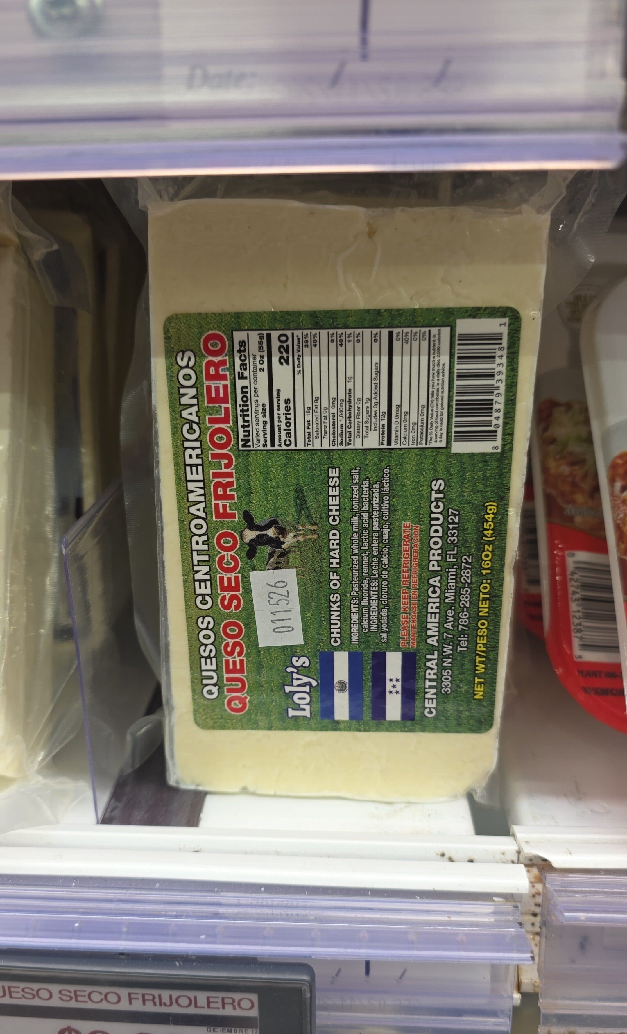 Central America Products Chunks Of Hard Cheese packshot