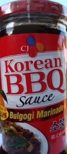 Cj Cheiljedang Corp. Korean bbq bulgogi marinade packshot
