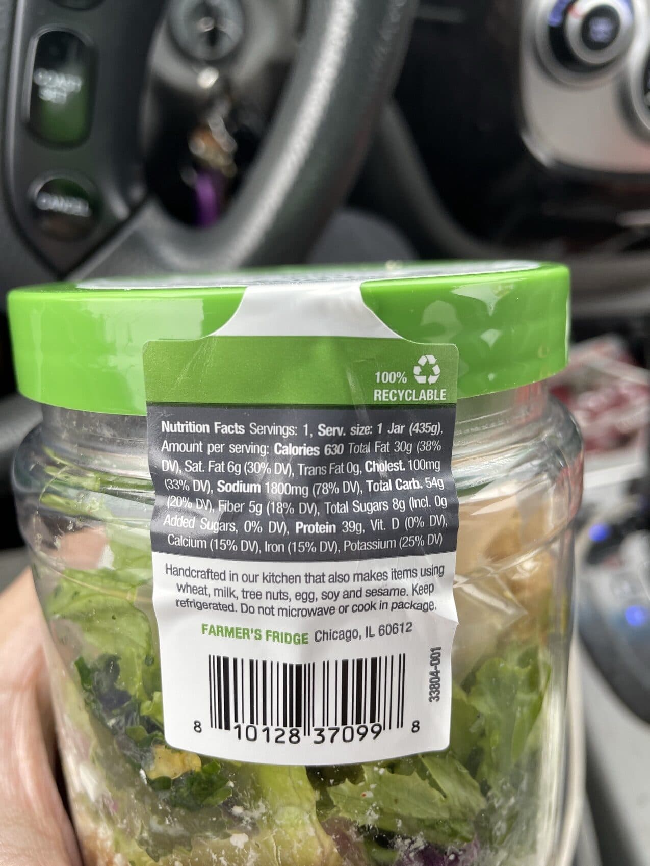 Farmer’s Fridge High Protein Chicken Taco packshot