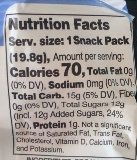 YumEarth gummy bears packshot