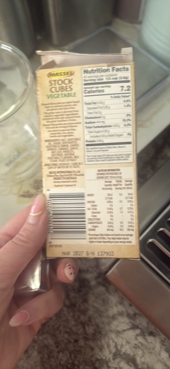 Massel Stock Cubes Vegetable packshot