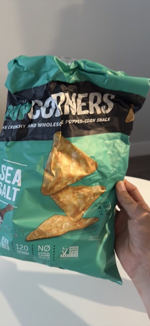 PopCorners Sea Salt packshot