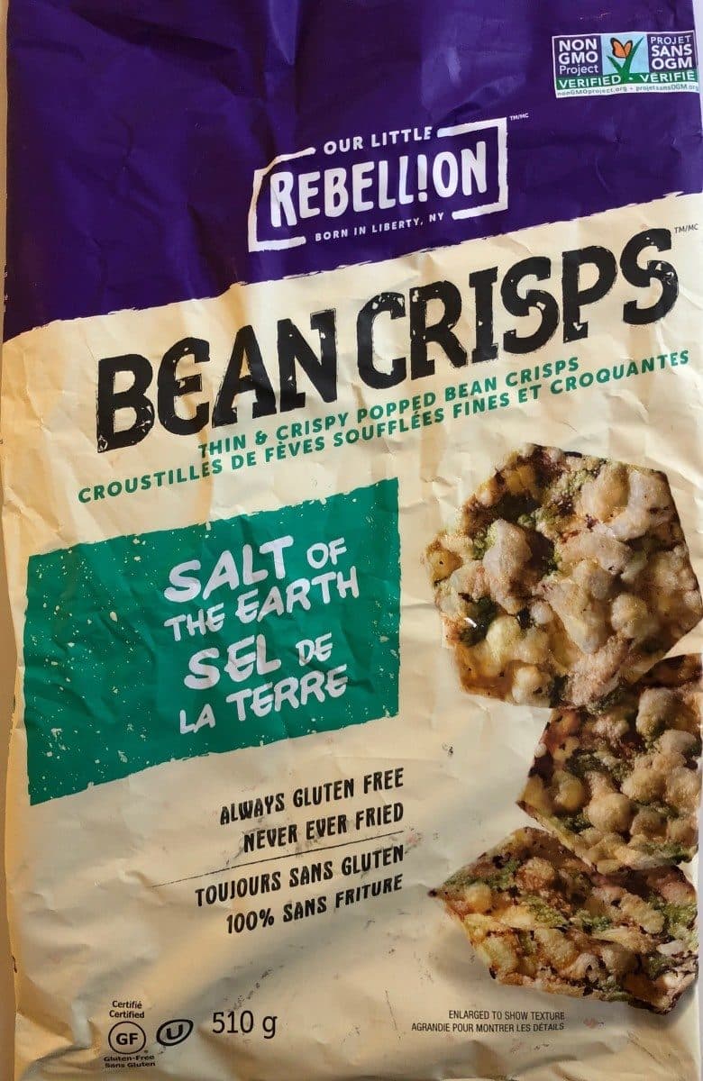 Our Little Rebel!on Bean Crisps packshot