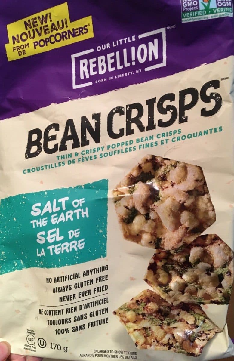 Open Food Facts Bean crisps packshot