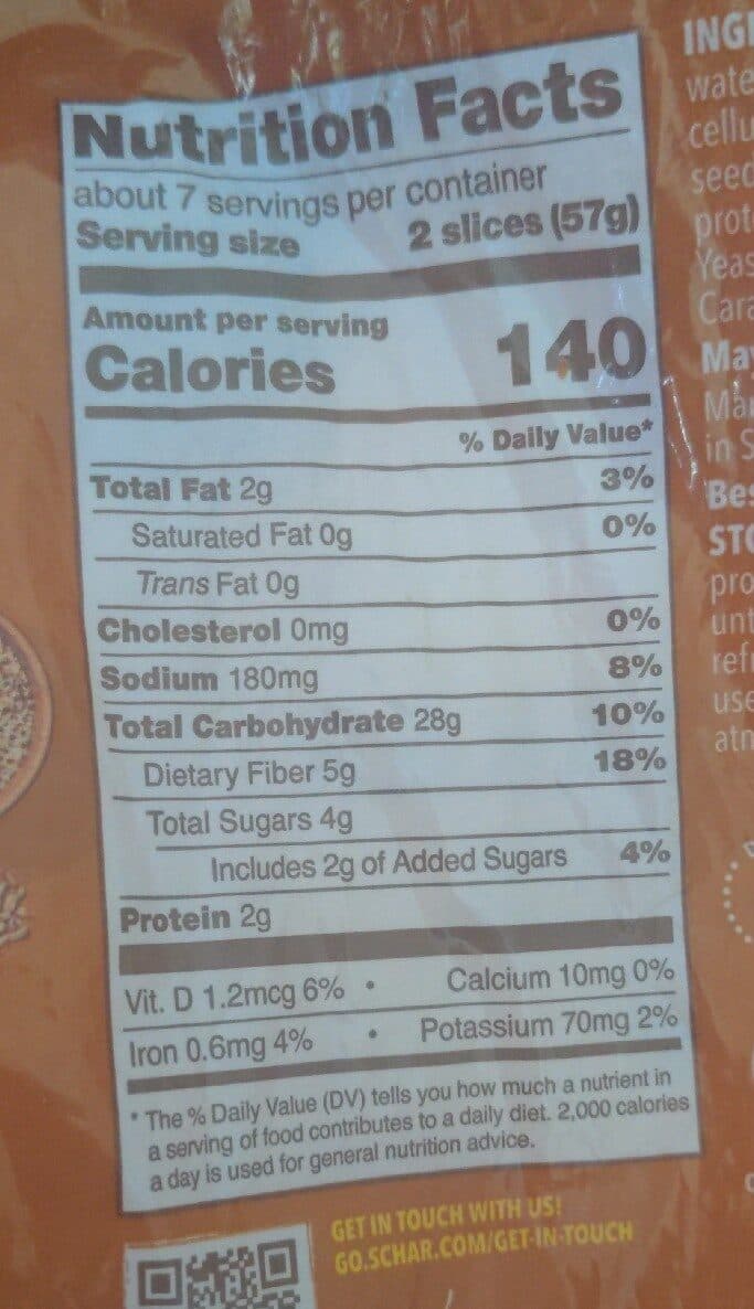 Schär Artisan Baker Multigrain Bread packshot