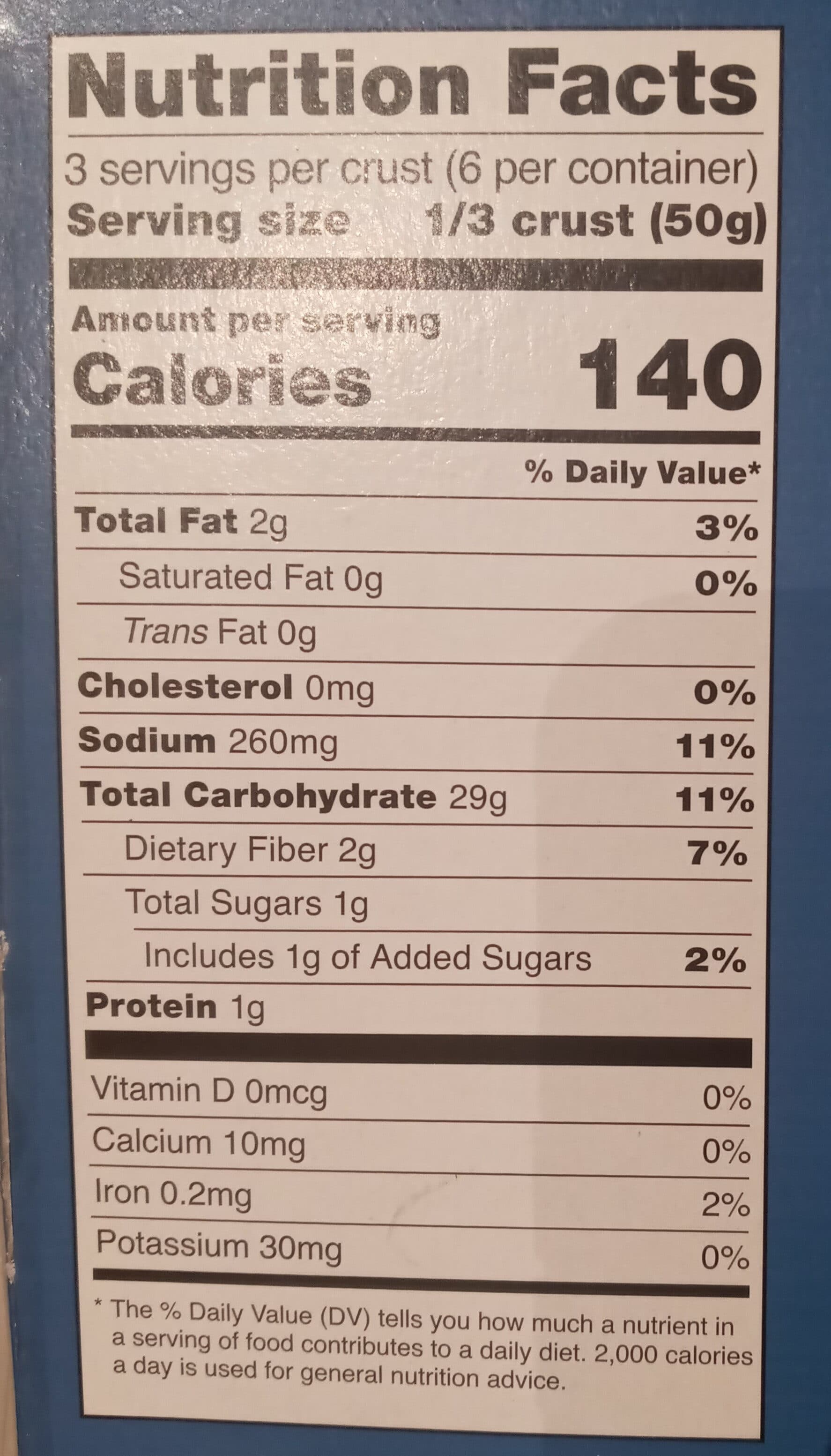 Schär Pizza Crust packshot