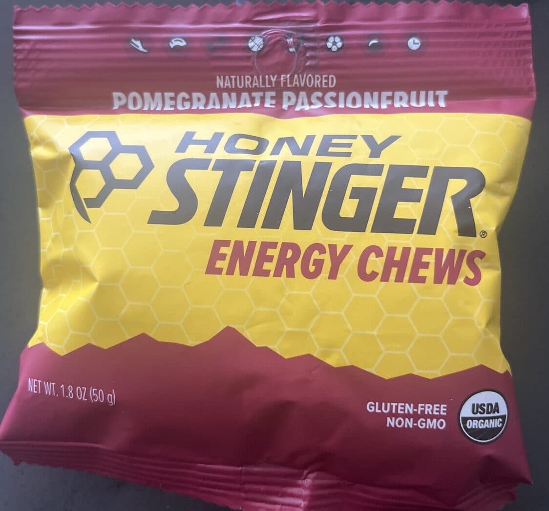 Honey Stinger Pomegranate Passionfruit Energy Chews packshot