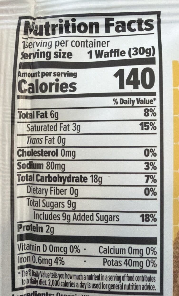 Honey Stinger Energy Waffle packshot