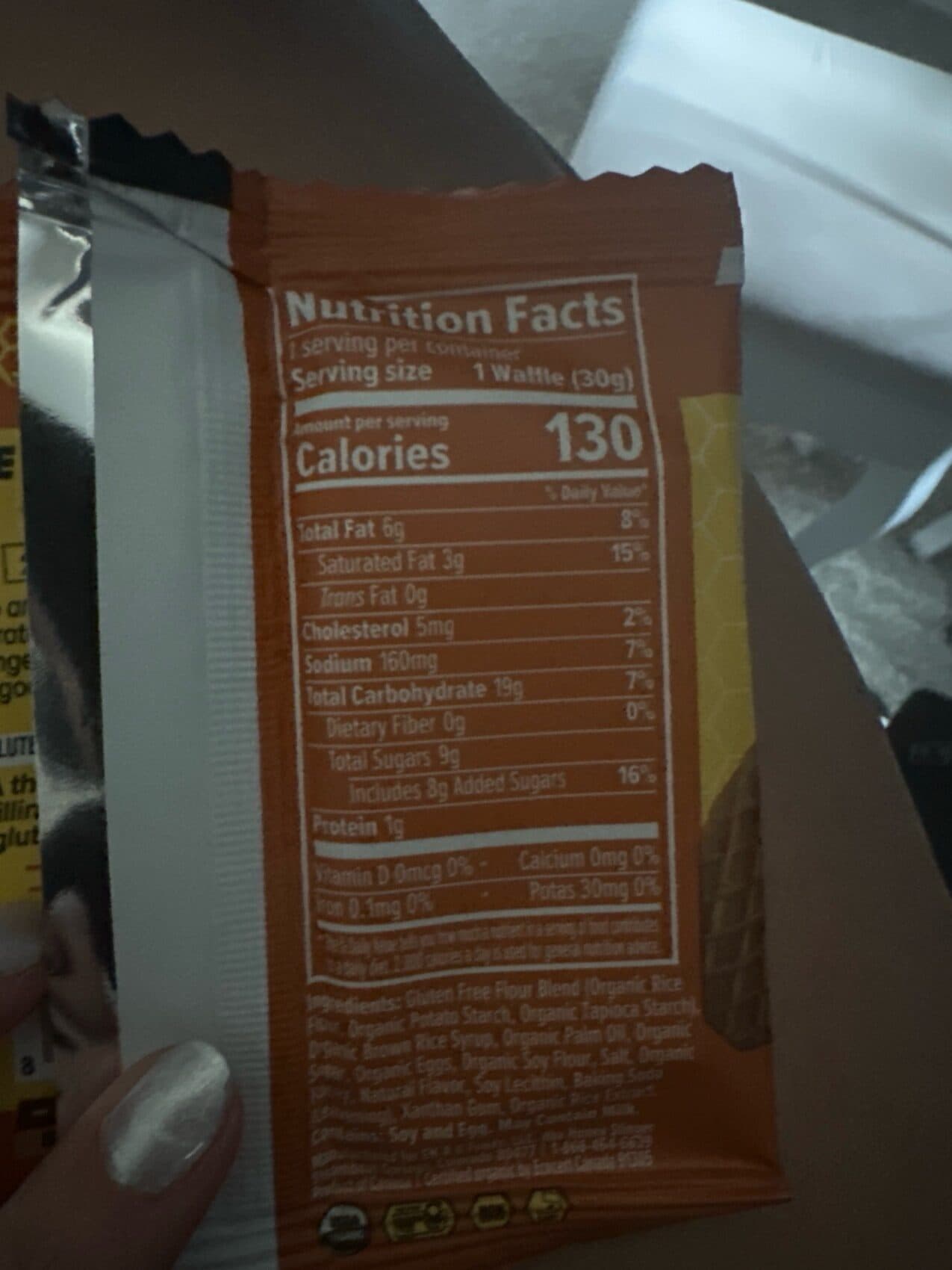 Honey Stinger Energy Waffle packshot