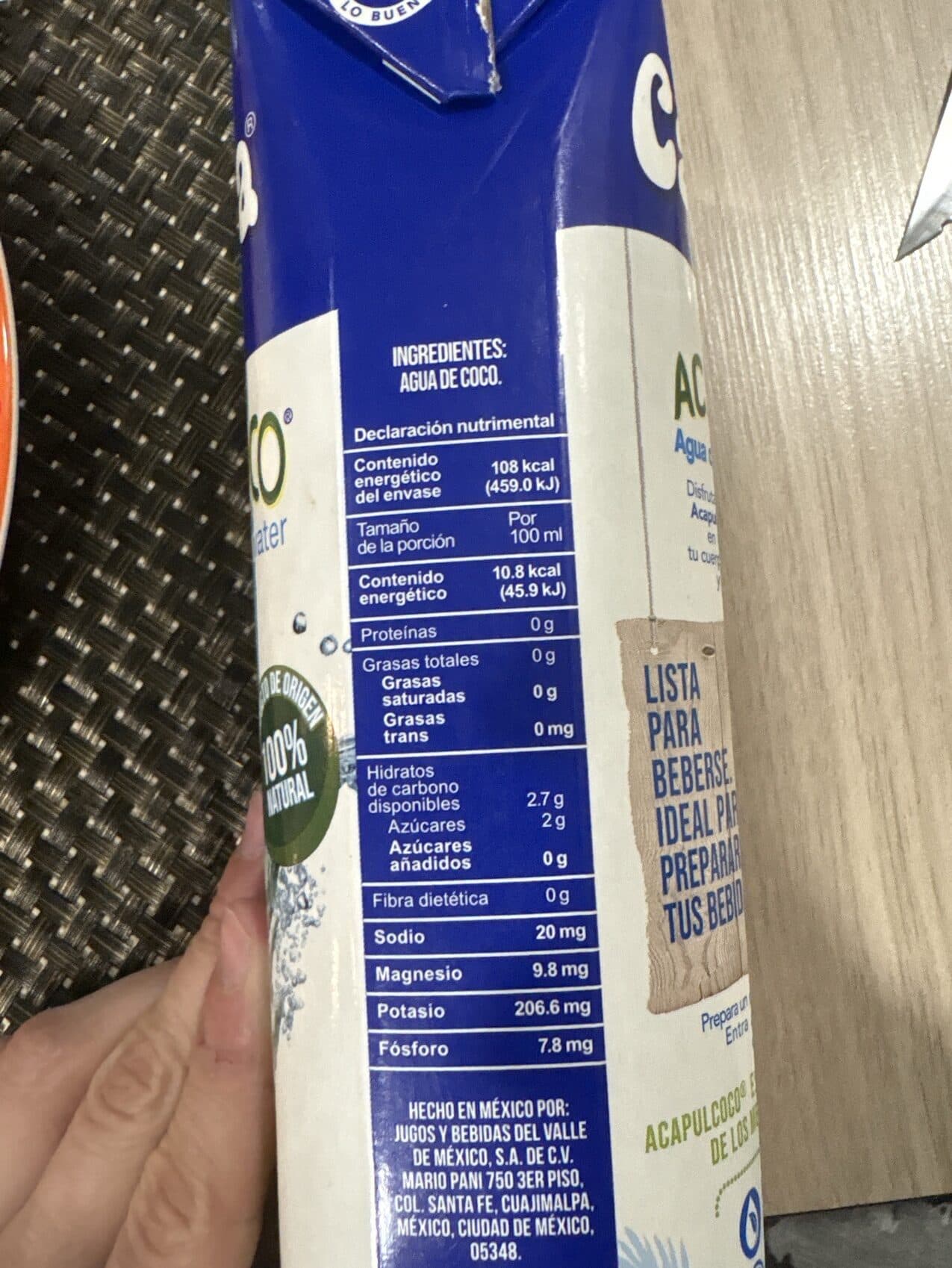 Calahua Acapulcoco packshot