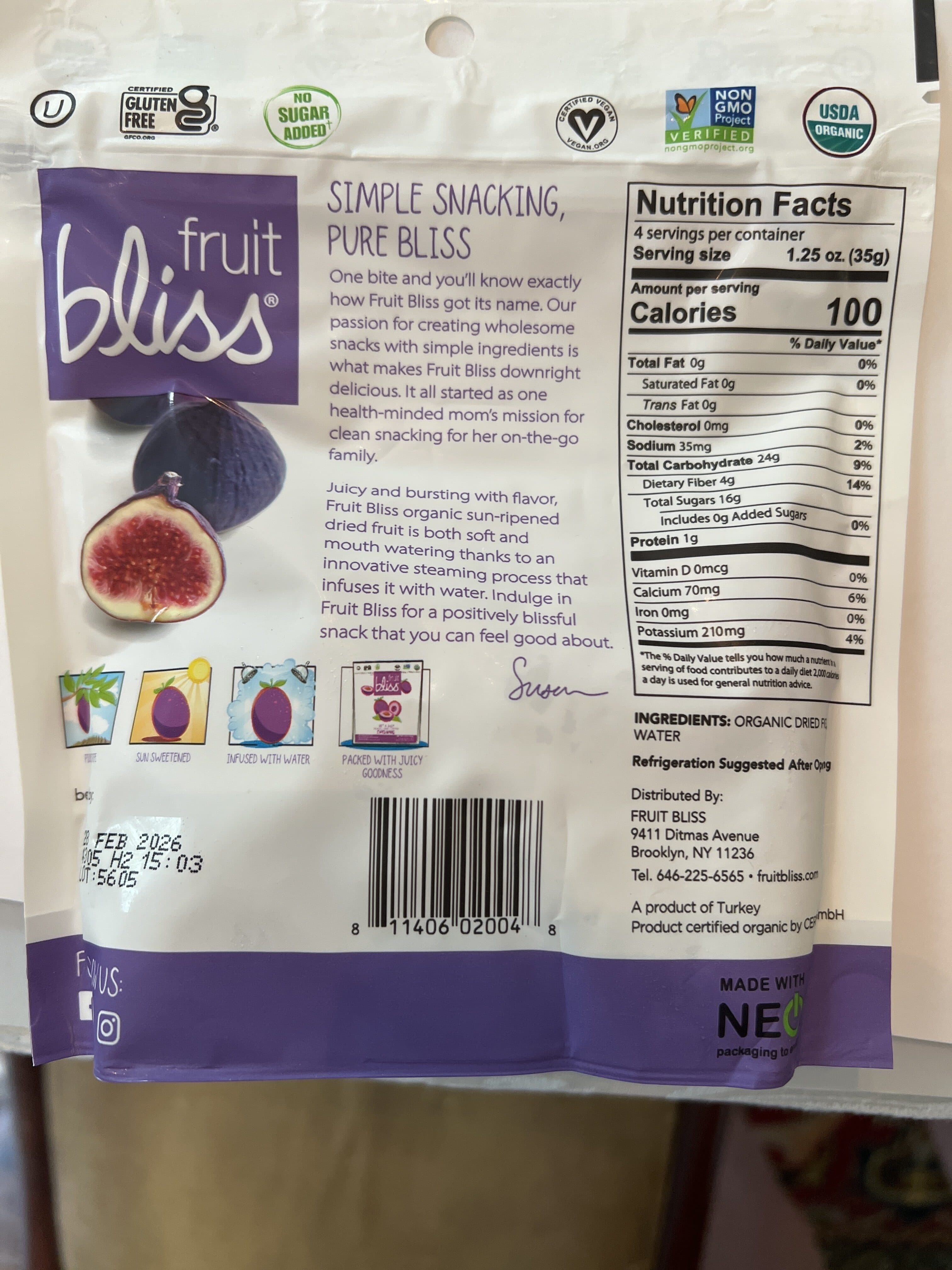 Fruit Bliss Organic turkish figs packshot