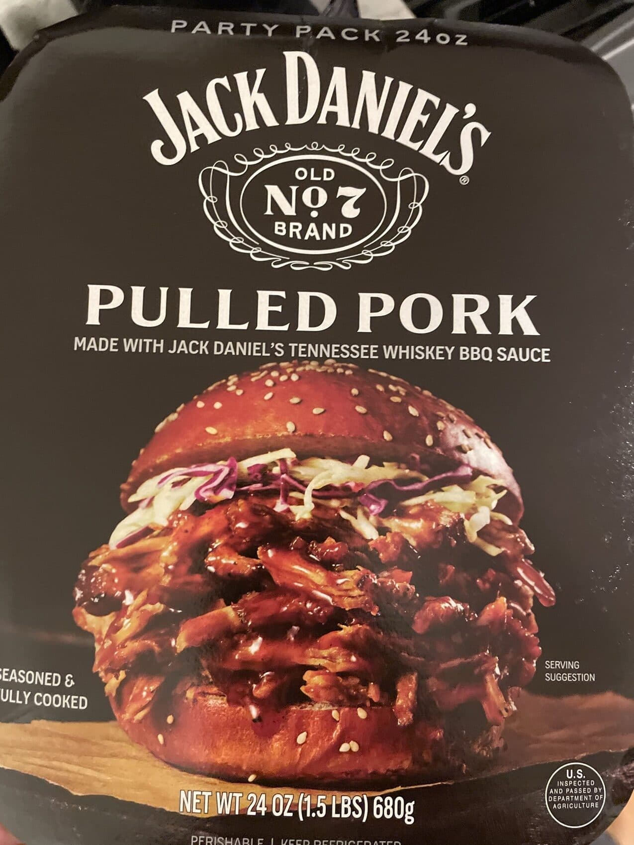 Jack Daniel's Pulled Pork packshot