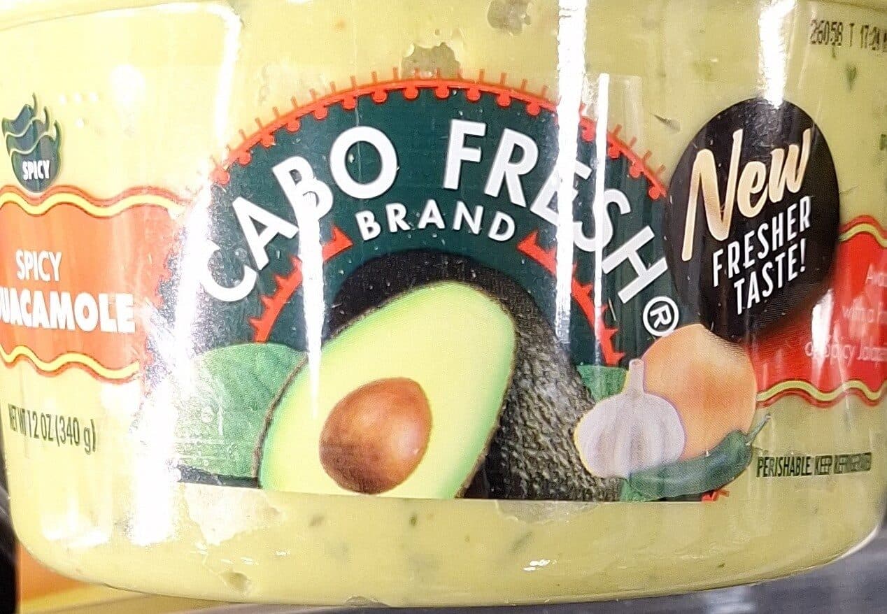 Cabo Fresh Spicy Guacamole packshot