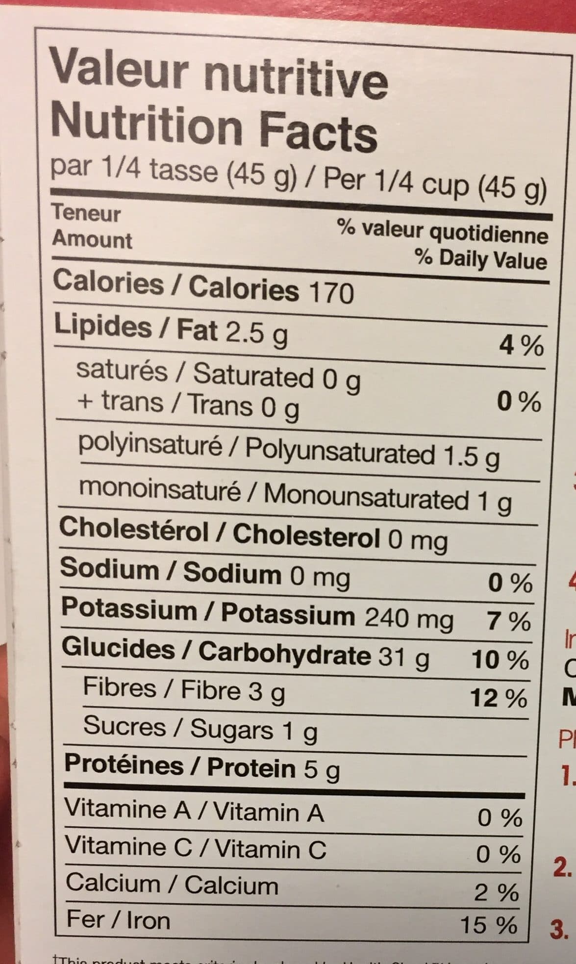 Zinda Graine de quinoa packshot