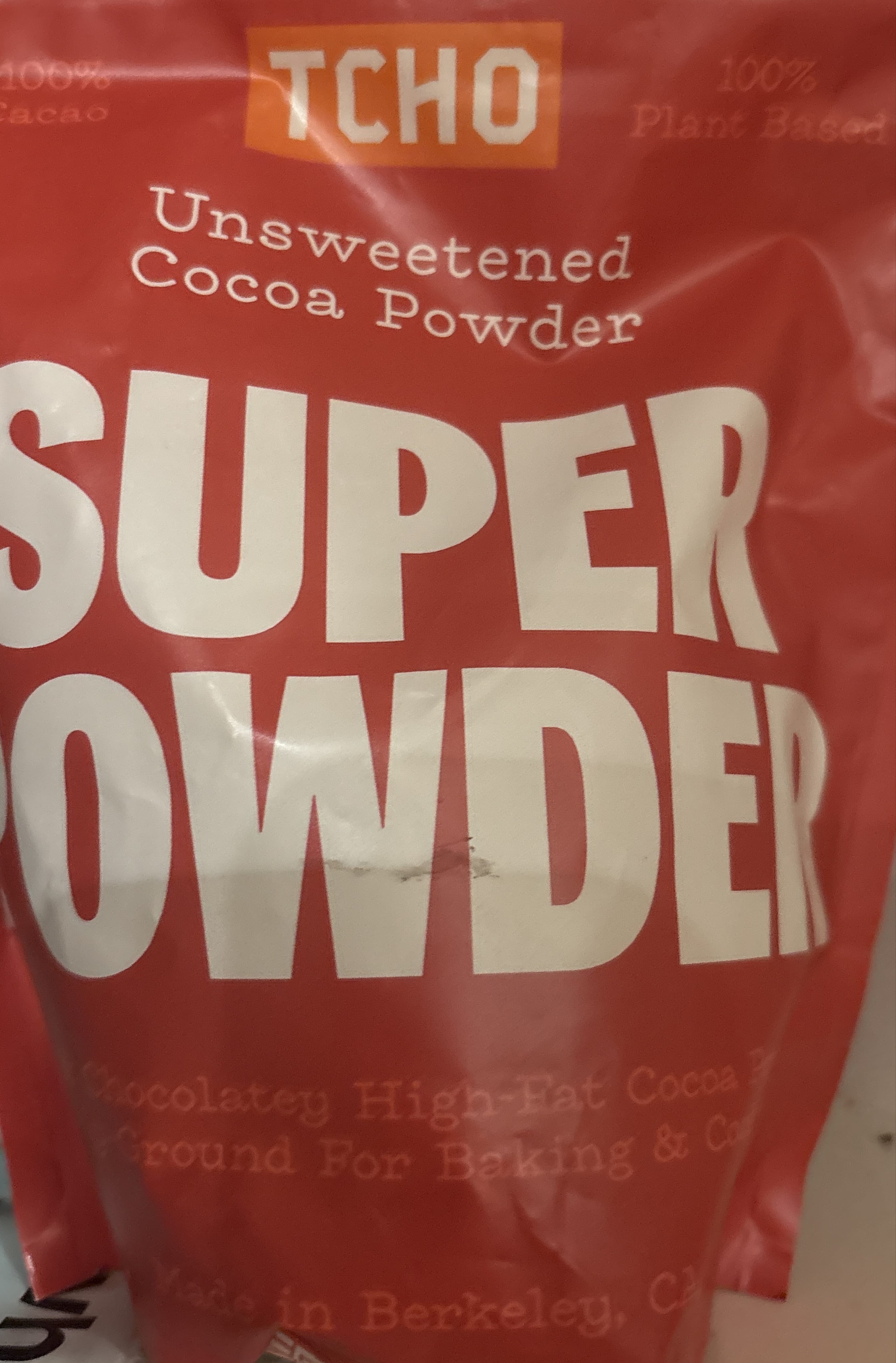 TCHO Unsweetened Cocoa Powder packshot