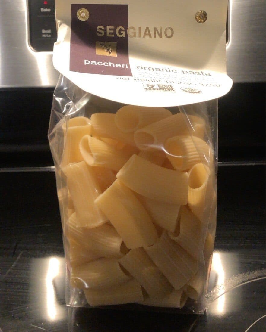 Seggiano Paccheri Organic Pasta packshot