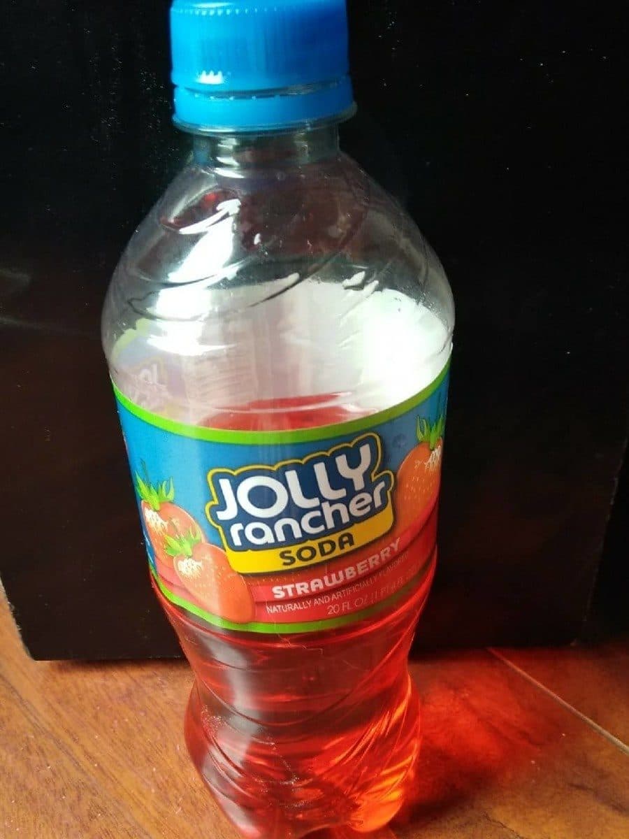 Open Food Facts Jolly rancher, flavored soda, strawberry packshot