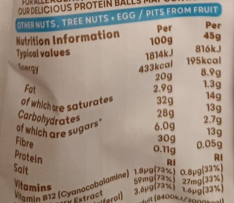 The protein ball co The Protein Ball Co. Peanut butter packshot