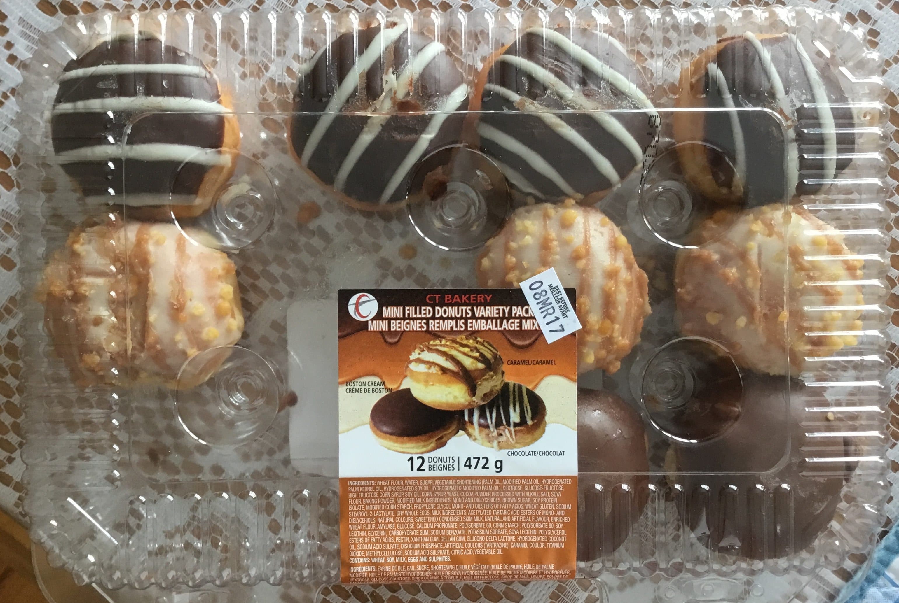 CT BAKERY Mini beignes remplis (variés) packshot