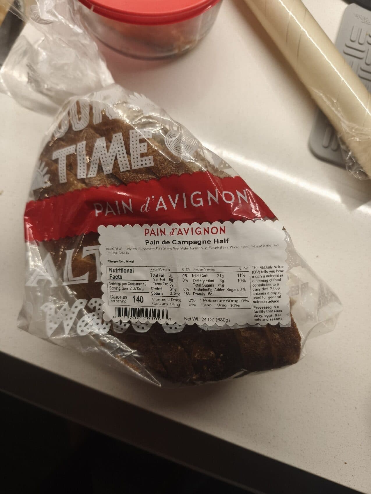 Pain D'Avignon Pain De Campange Half packshot