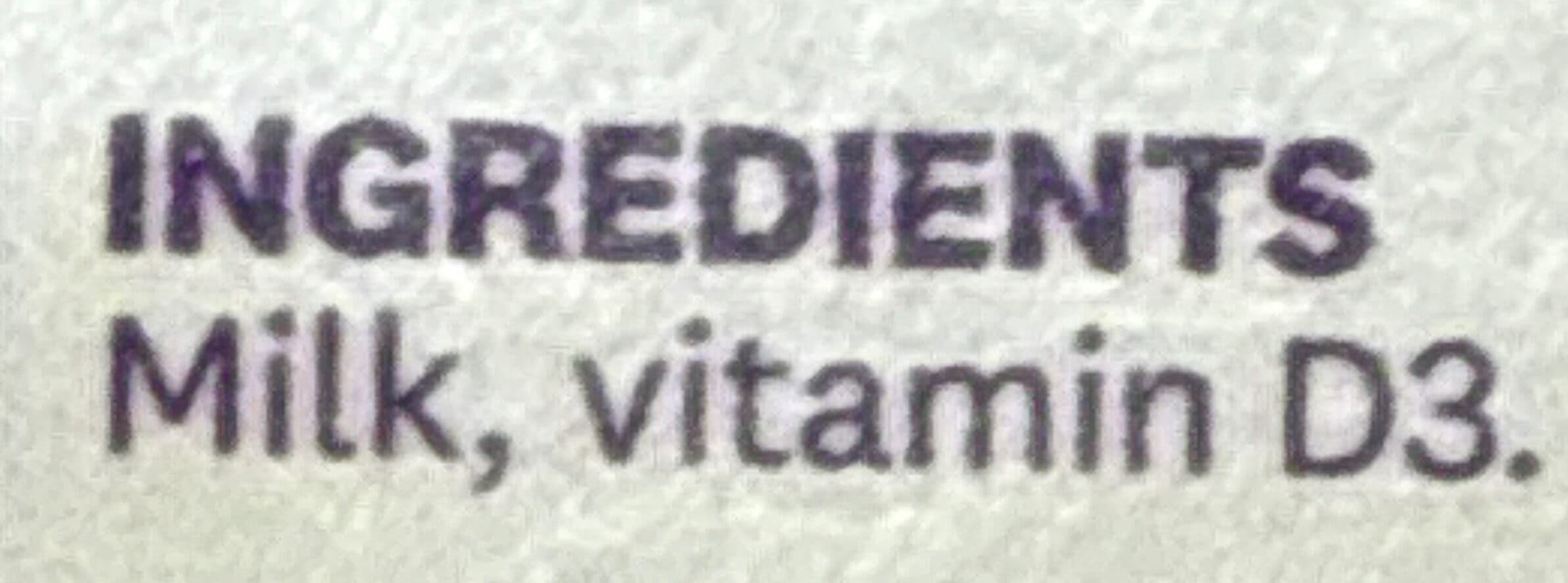 a2 Whole Milk packshot
